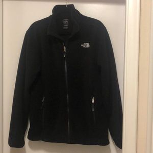 Men’s Black NorthFace Zip coat